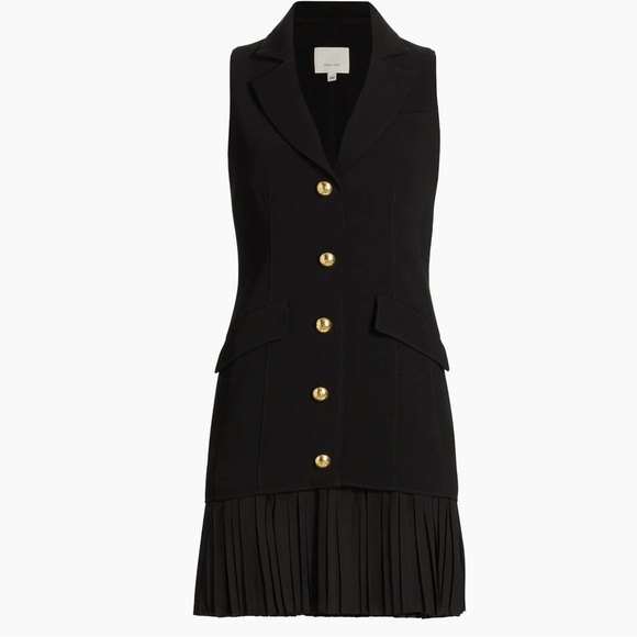 Cinq a Sept Regan Blazer Minidress Black - Picture 2 of 10